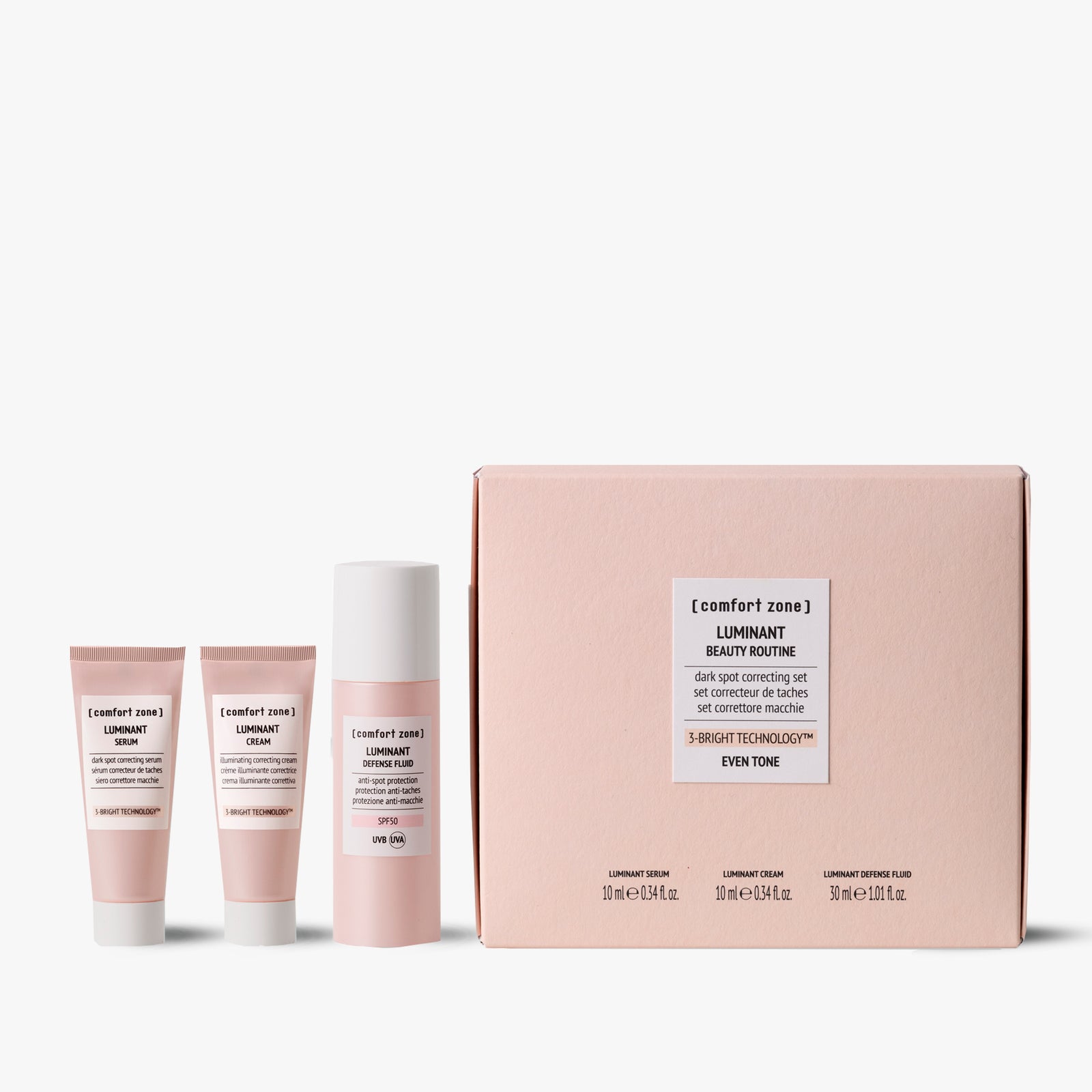 Comfort Zone: Kit Luminant Glow  Dark spot correcting set -Trial
