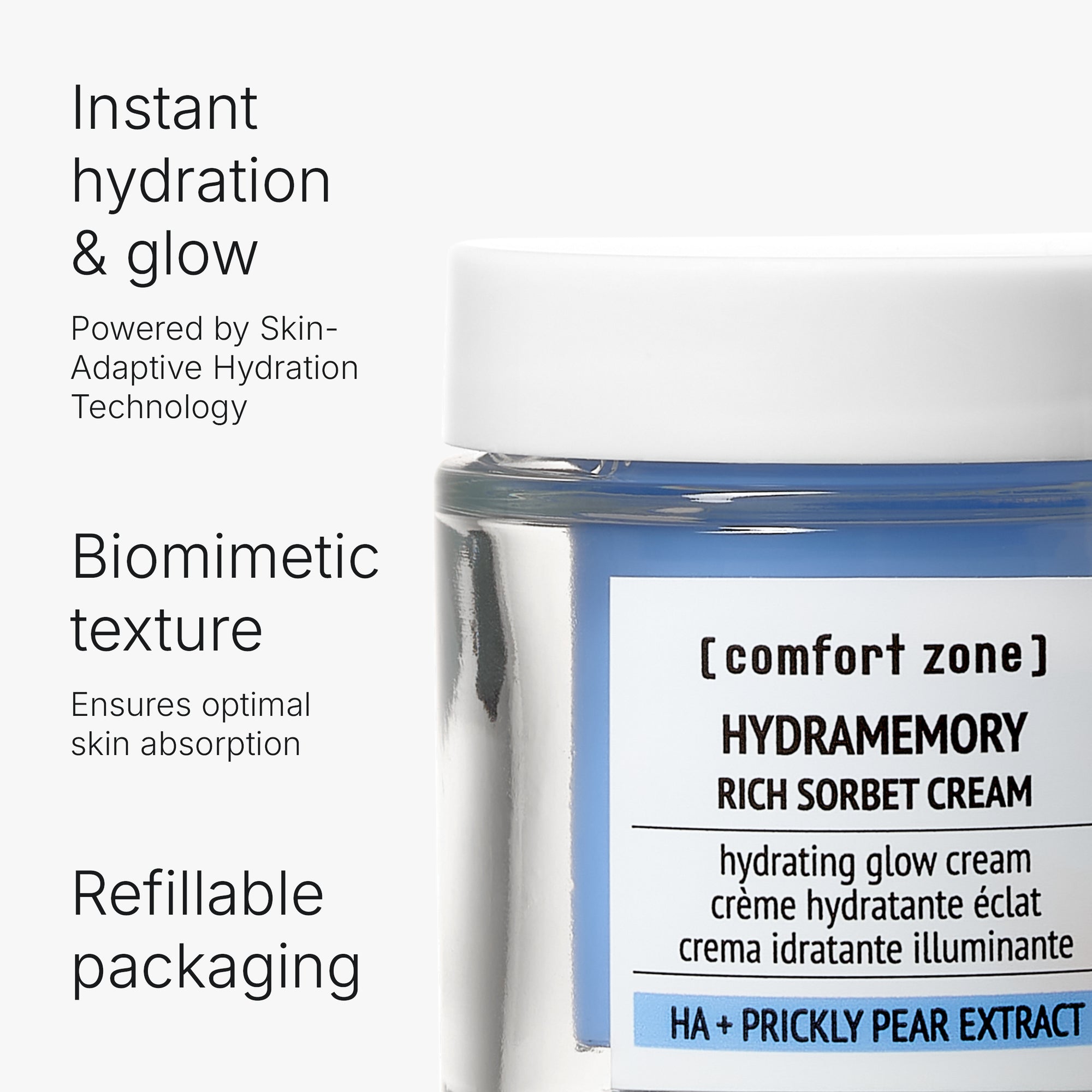 Comfort Zone: Hydramemory Rich Sorbet Cream Hydrating glow cream-100x.jpg?v=1777047970
