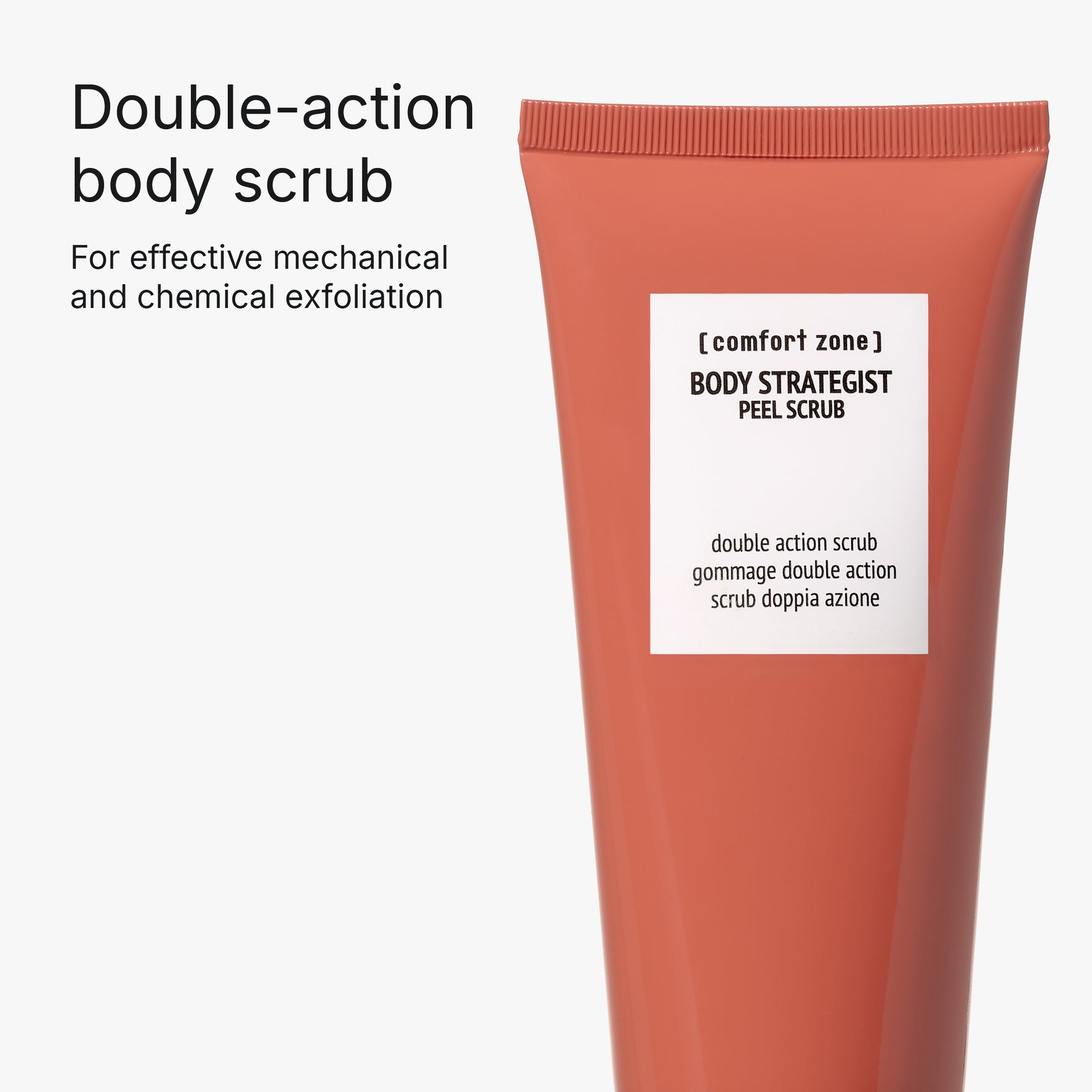 Comfort Zone: Body Strategist Peel Scrub Double action scrub-100x.jpg?v=1777048526
