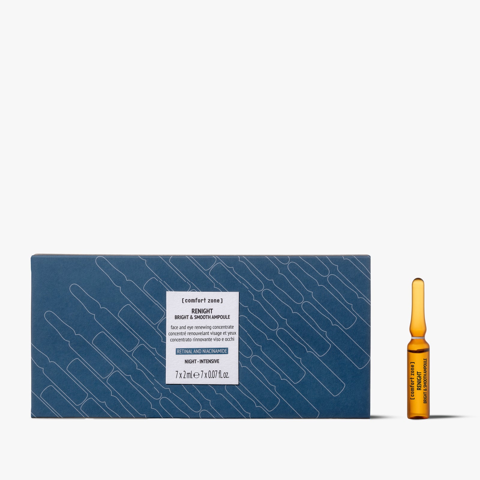 Comfort Zone: Renight Ampoule Face and eye renewing concentrate-
