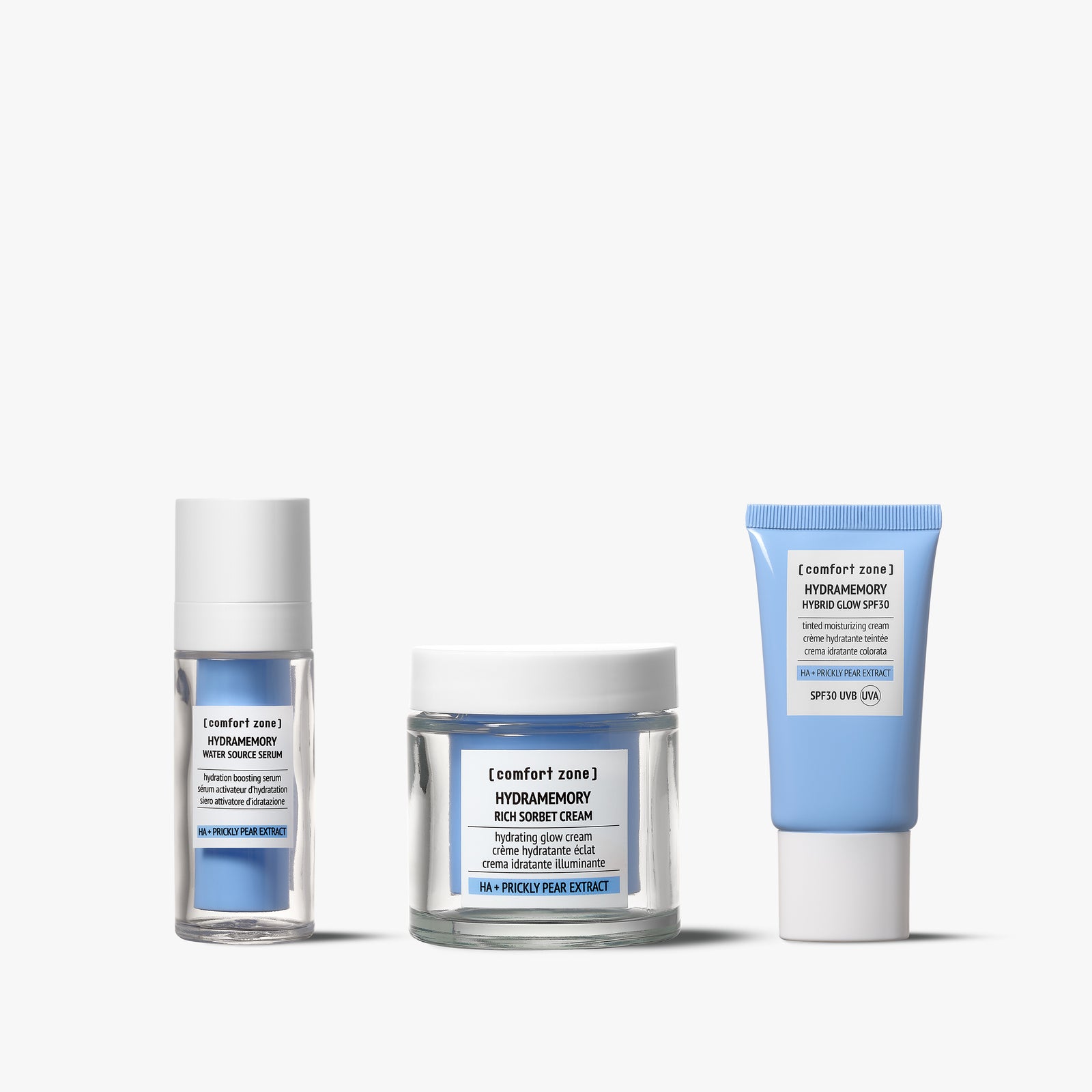 Comfort Zone: Kit Hydramemory Glow Ritual  Hydrating
glow face set -
